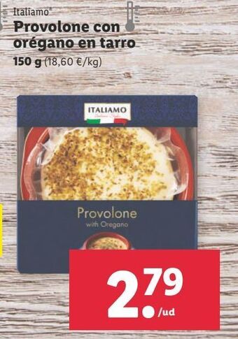 Lidl Queso provolone italiamo oferta