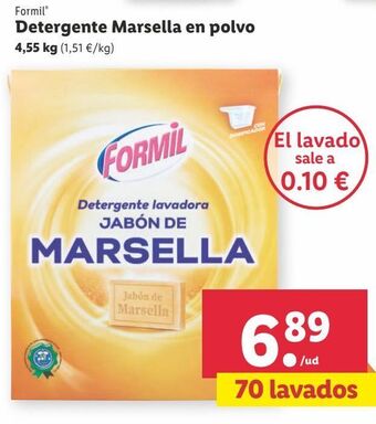 Lidl Detergente formil oferta