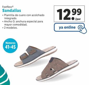 Lidl Sandalias oferta