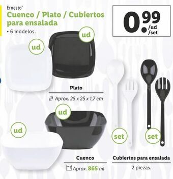 Lidl Utensilios de cocina ernesto oferta