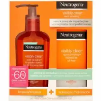 Douglas Neutrogena pack visibly clear spot proofing crema y gel limpiador oferta