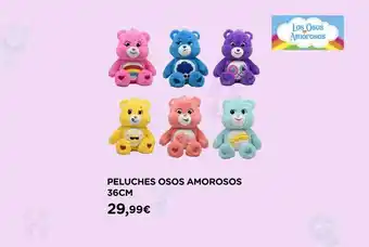 Hipercor Peluches Osos Amorosos 36 Cm* oferta