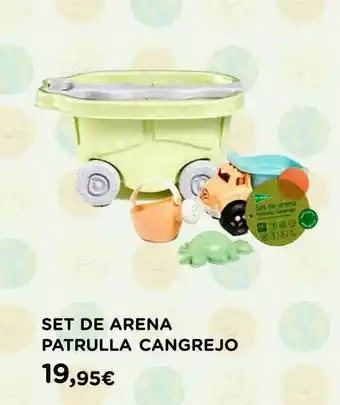 Hipercor Set De Arena Patrulla Cangrejo oferta