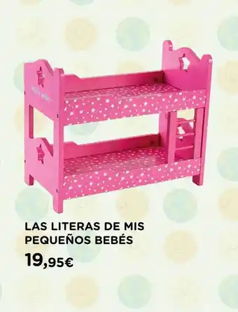 Hipercor Las Literas De Mis Pequeños Bebés oferta