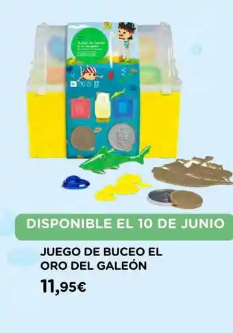 Hipercor Juego De Buceo El Oro Del Galeón oferta
