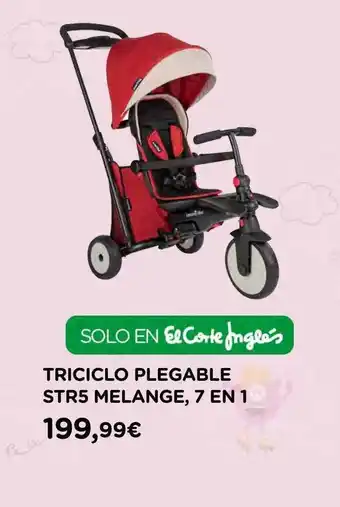 Hipercor Triciclo Plegable Str5 Melange 7 En 1 oferta