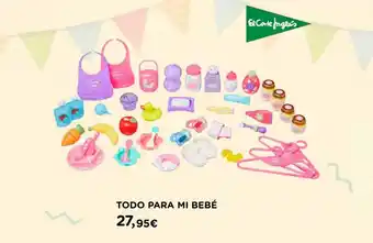 Hipercor Todo Para Mi Bebé oferta