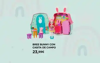 Hipercor Bree Bunny Con Casita De Campo oferta