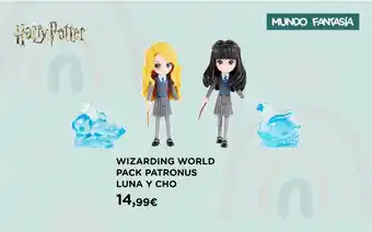 Hipercor Wizarding World Pack Patronus Luna Y Cho oferta
