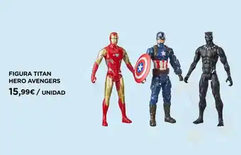 Hipercor Figura Titan Hero Avengers oferta