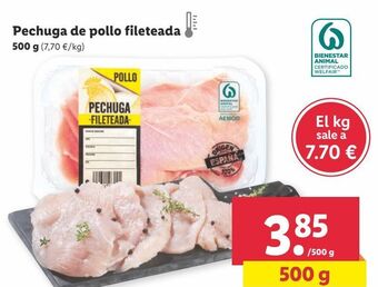 Lidl Pechuga de pollo oferta