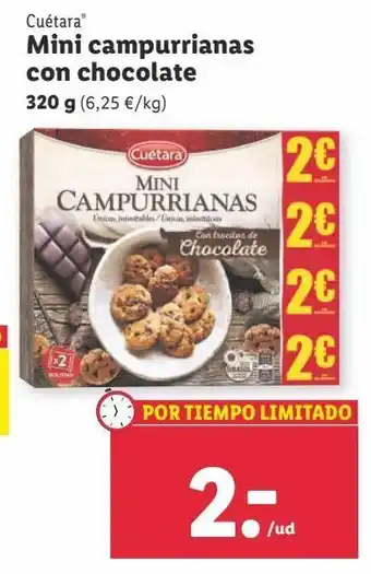 Lidl Galletas campurrianas cuétara oferta