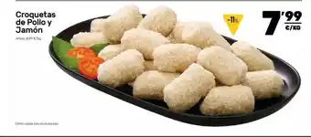 AhorraMas Croquetas De Pollo Y Jamón oferta