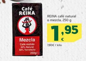 HiperDino Reina Café Natural O Mezcla oferta