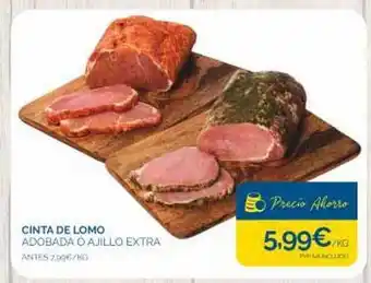 Cash Ecofamilia Cinta De Olomo Adobado O Ajillo Extra oferta