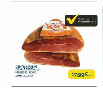 Cash Ecofamilia Centro Jamón Gran Reserva oferta
