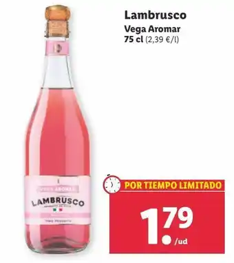 Lidl Lambrusco oferta