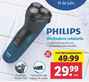 Lidl Afeitado philips oferta