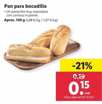 Lidl Pan oferta
