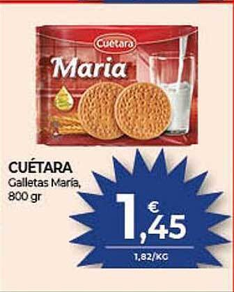 CashDiplo Cuétara Galletas Maria oferta