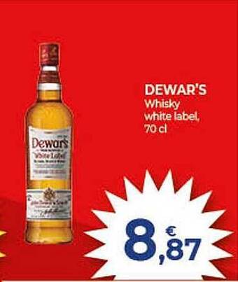 CashDiplo Dewar's Whisky White Label oferta