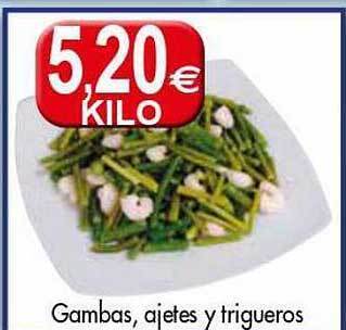 Congelados Copos Gambas Ajetes Y Trigueros oferta