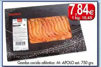 Congelados Copos Gamba Cocida Atlántica M Apolo oferta