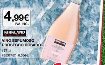 Costco Kirkland Vino Espumoso Prosecco Rosado oferta