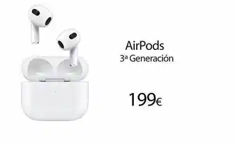 Ecomputer Airpods 3a Generación oferta