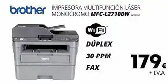 Brother Impresora Multifunción Láser Monocromo Mfc-l2710dw