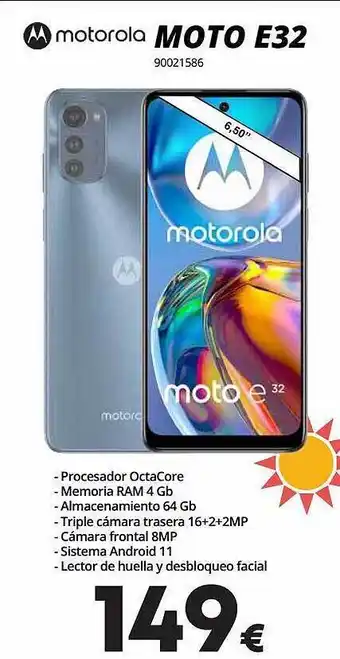 Ecomputer Motorola Moto E32 oferta