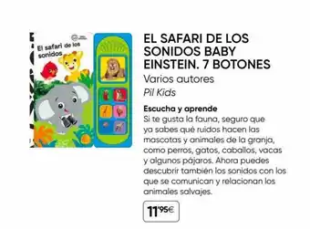 Fnac El Safari De Los Sonidos Baby Einstein. 7 Botones Varios Autores oferta