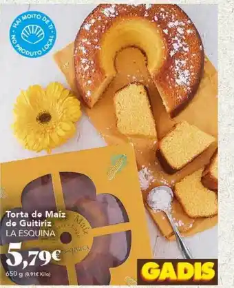 Gadis Torta De Maiz De Guitiriz La Esquina oferta