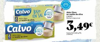 Gadis Atún Claro En Aceite De Oliva Calvo oferta