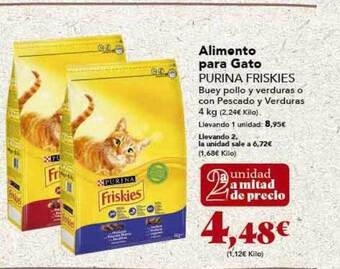 Gadis Alimento Para Gato Purina Friskies oferta
