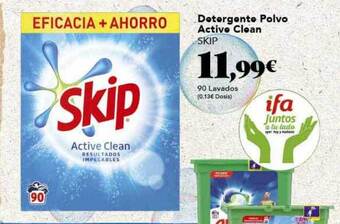 Gadis Detergente Polvo Active Clean Skip oferta