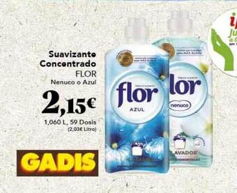 Gadis Suavizante Concentrado Flor oferta