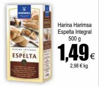 FROIZ Harina Harimsa Espelta Integral oferta