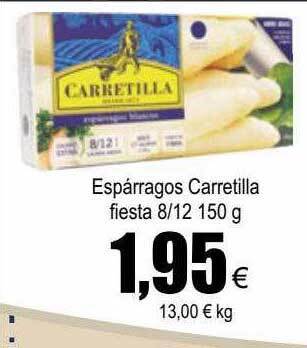 FROIZ Espárragos Carretilla Fiesta oferta