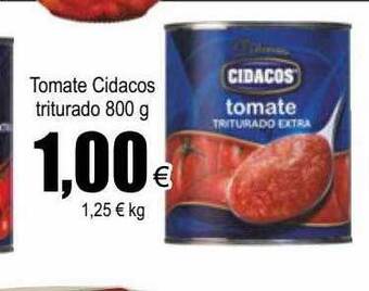 FROIZ Tomate Cidacos Triturado oferta