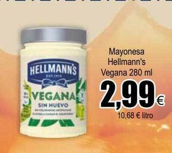 FROIZ Mayonesa Hellmann's Vegana oferta