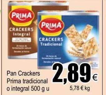 FROIZ Pan Crackers Prima Tradicional O Integral oferta