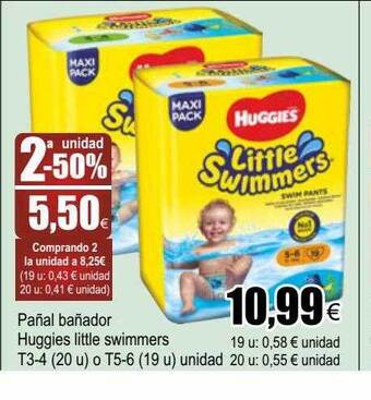 FROIZ Pañal Bañador Huggies Little Swimmers oferta