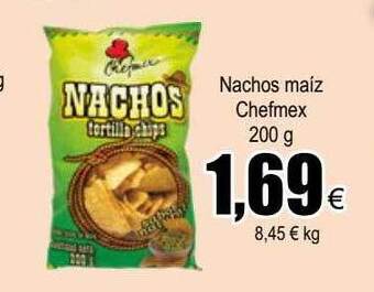FROIZ Nachos Maiz Chefmex oferta