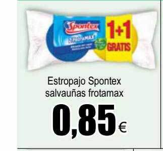 FROIZ Estropajo Spontex Salvauñas Frotamax oferta