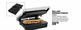 Optimus Grill Asar Inoxidable Princess oferta