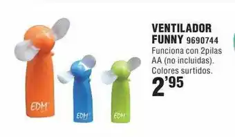 Optimus Ventilador Funny oferta