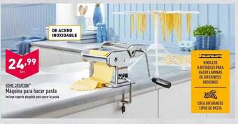 ALDI Home Creation Máquina Para Hacer Pasta oferta