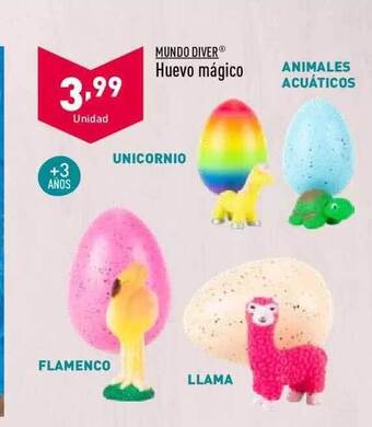 ALDI Mundo Diver Huevo Mágico oferta