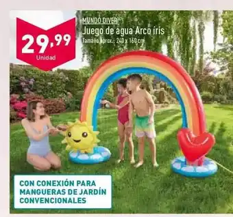 ALDI Mundo Diver Juego De Agua Arco íris oferta